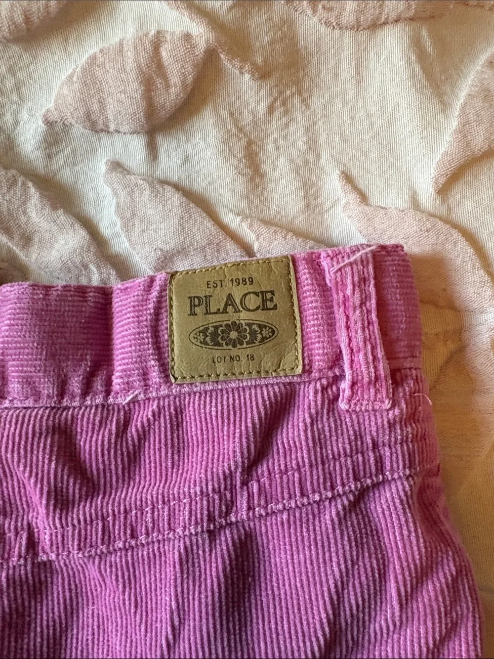 The Children's Place Pink Corduroy Skirt-Style Shorts